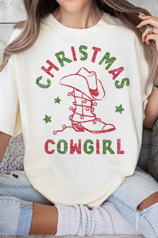 Christmas Cowgirl | Graphic Tee