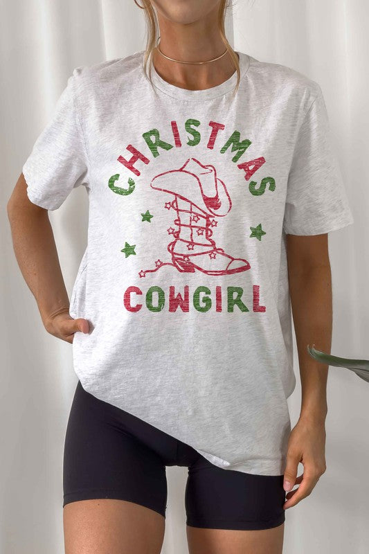 Christmas Cowgirl | Graphic Tee