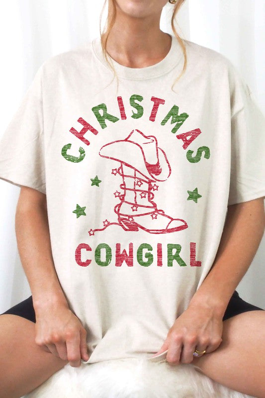 Christmas Cowgirl | Graphic Tee