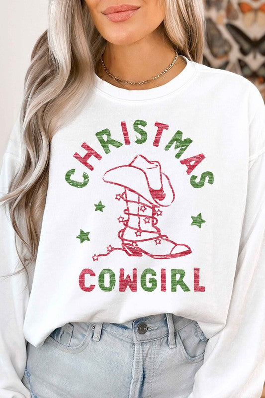 Christmas Cowgirl | Sweatshirt