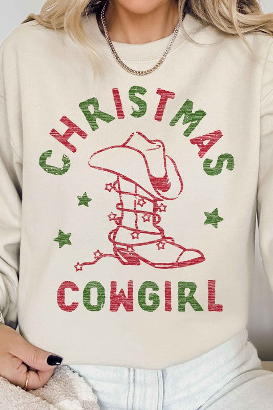 Christmas Cowgirl | Sweatshirt