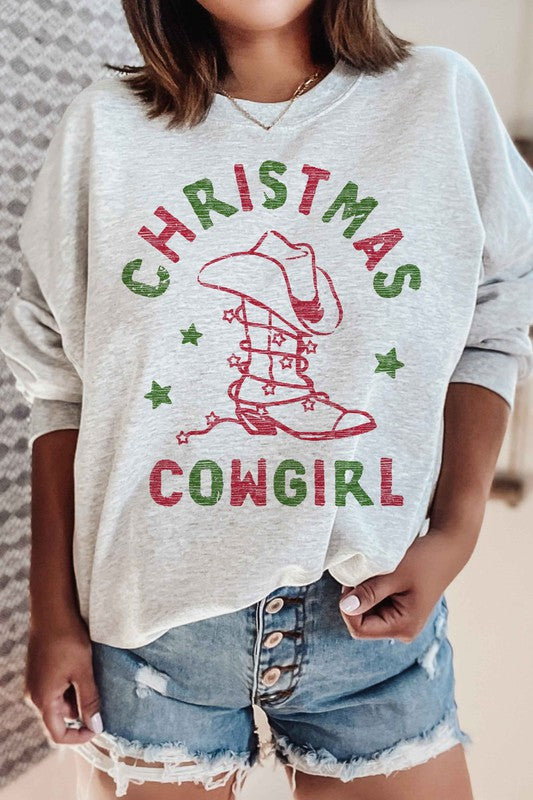 Christmas Cowgirl | Sweatshirt
