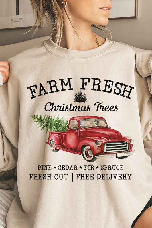 Farm Fresh Christmas Trees | Sweatshirt