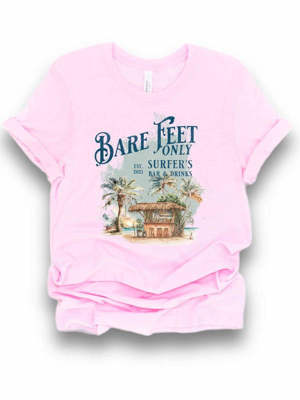 Bare Feet Only | Graphic Tee