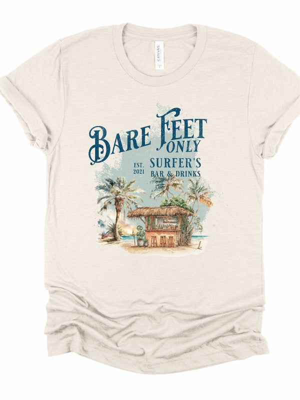 Bare Feet Only | Graphic Tee