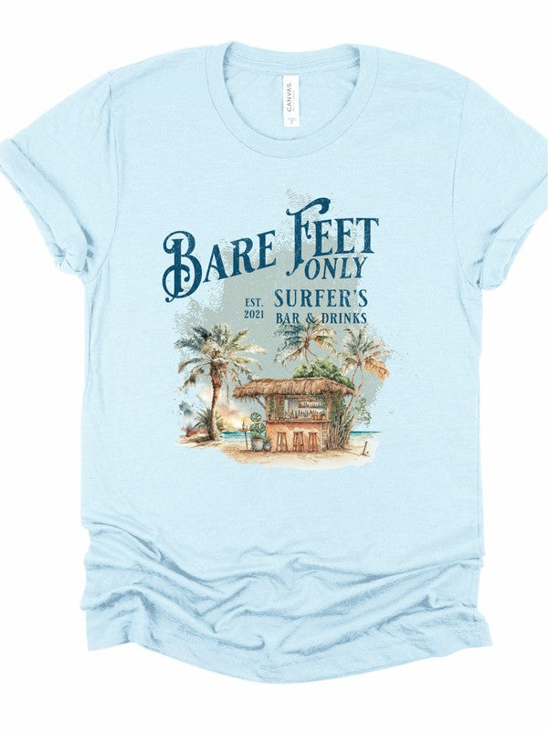 Bare Feet Only | Graphic Tee