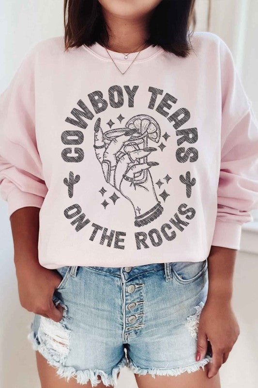 Cowboy Tears On The Rocks | Sweatshirt