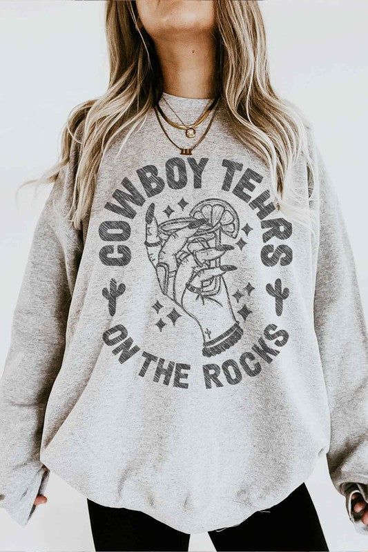 Cowboy Tears On The Rocks | Sweatshirt