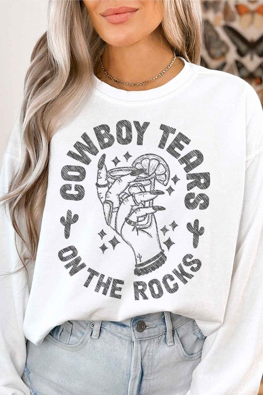 Cowboy Tears On The Rocks | Sweatshirt