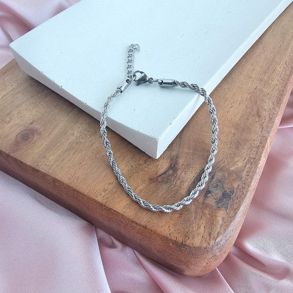 Silver Rope | Bracelet