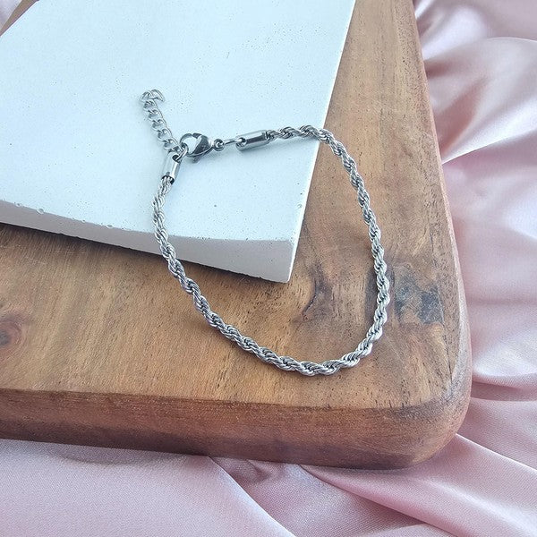 Silver Rope | Bracelet
