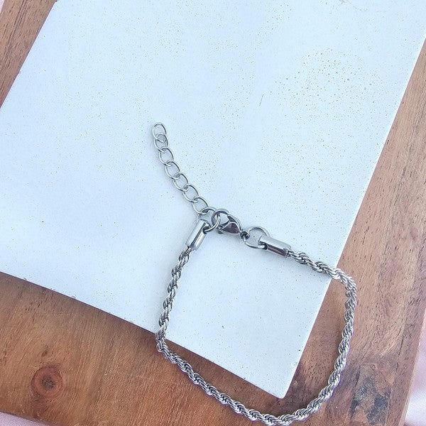 Silver Rope | Bracelet
