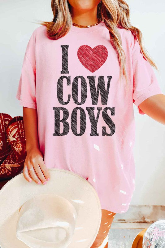 I Heart Cowboys | Graphic Tee