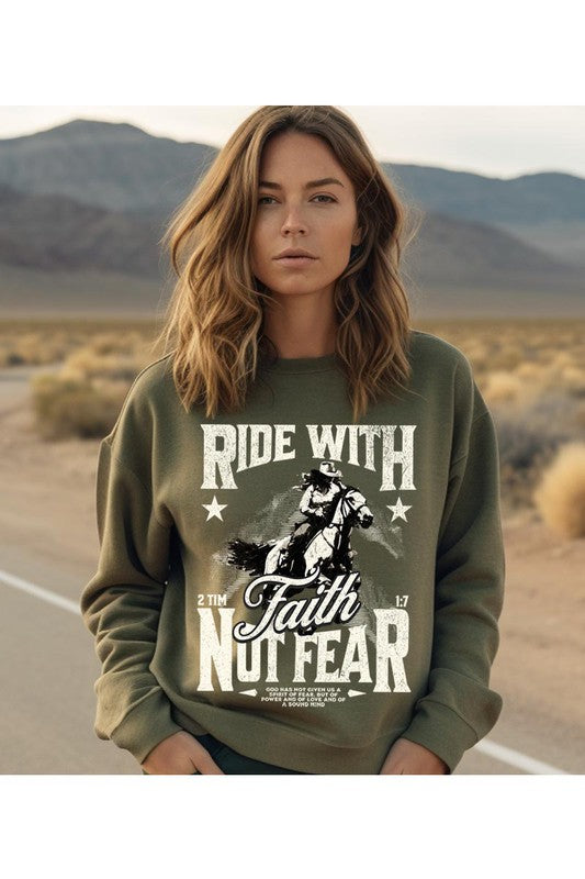 Ride With Faith | Sweatshirt