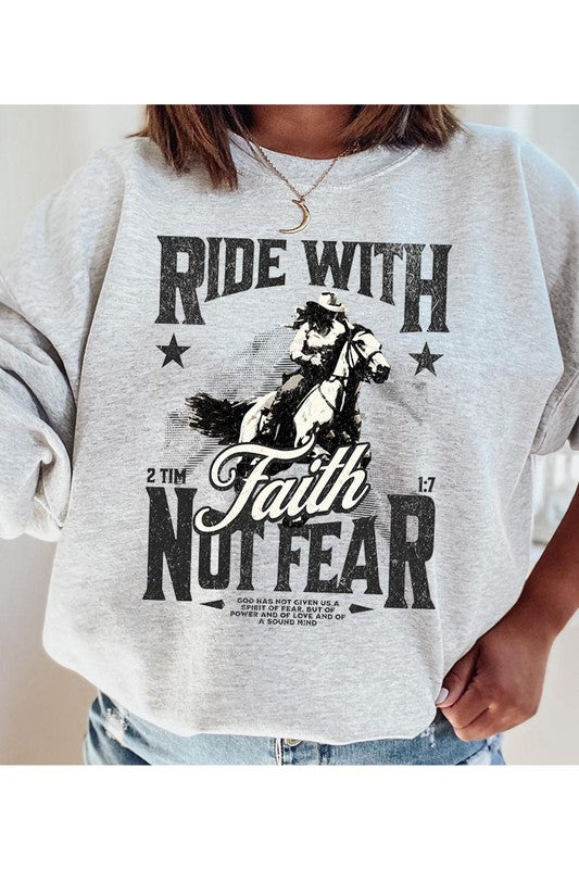 Ride With Faith | Sweatshirt