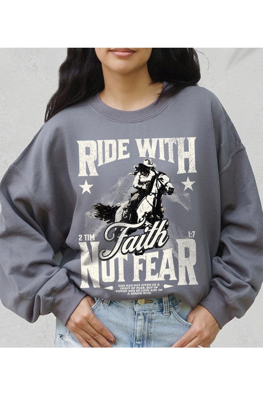 Ride With Faith | Sweatshirt