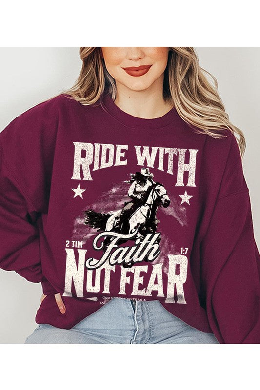 Ride With Faith | Sweatshirt