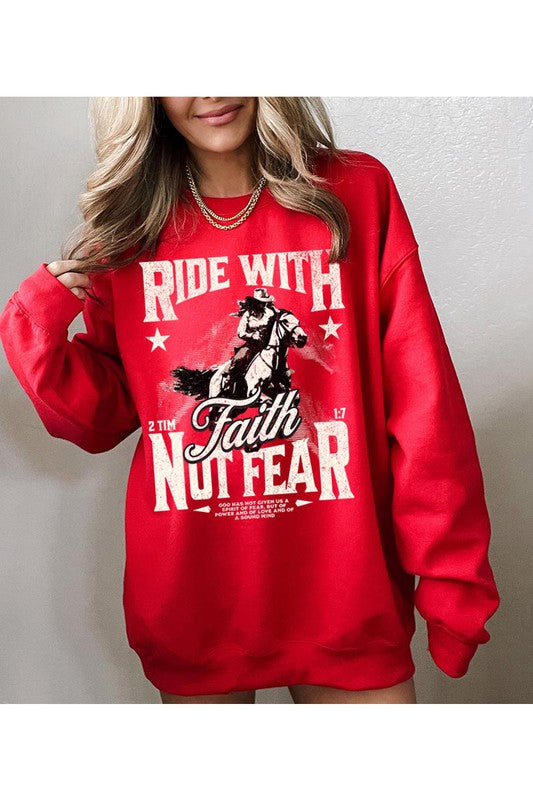 Ride With Faith | Sweatshirt