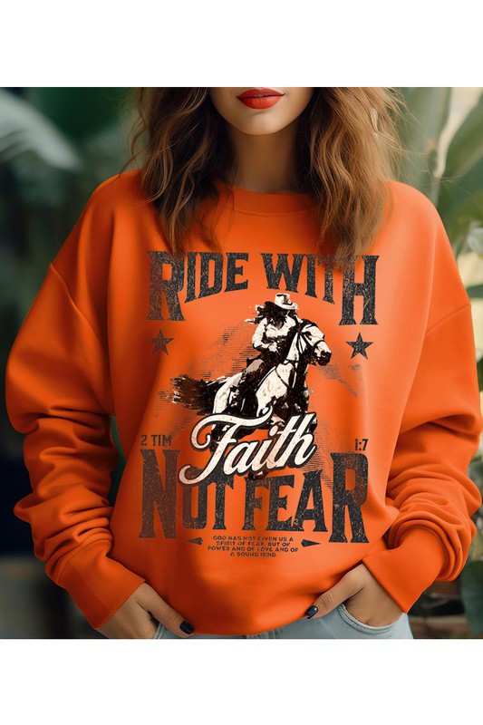 Ride With Faith | Sweatshirt