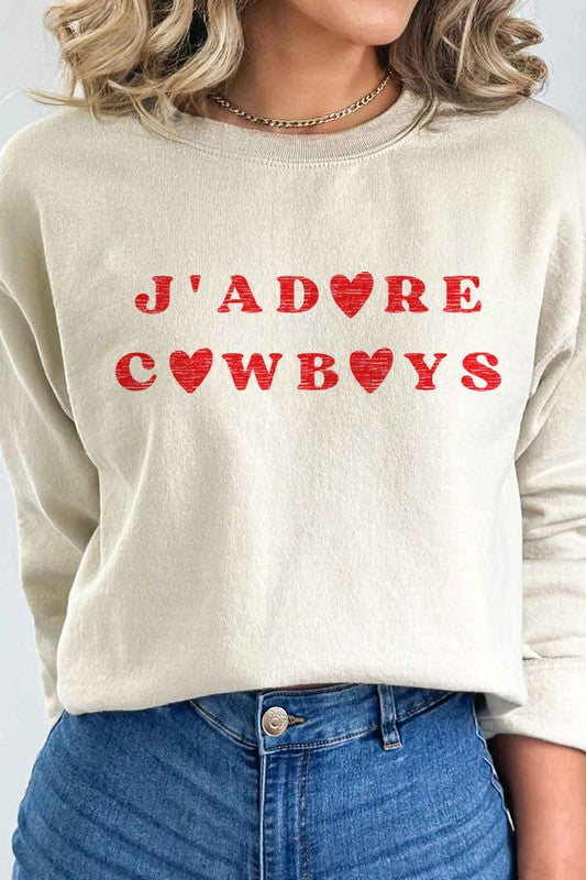 J'Adore Cowboys | Sweatshirt