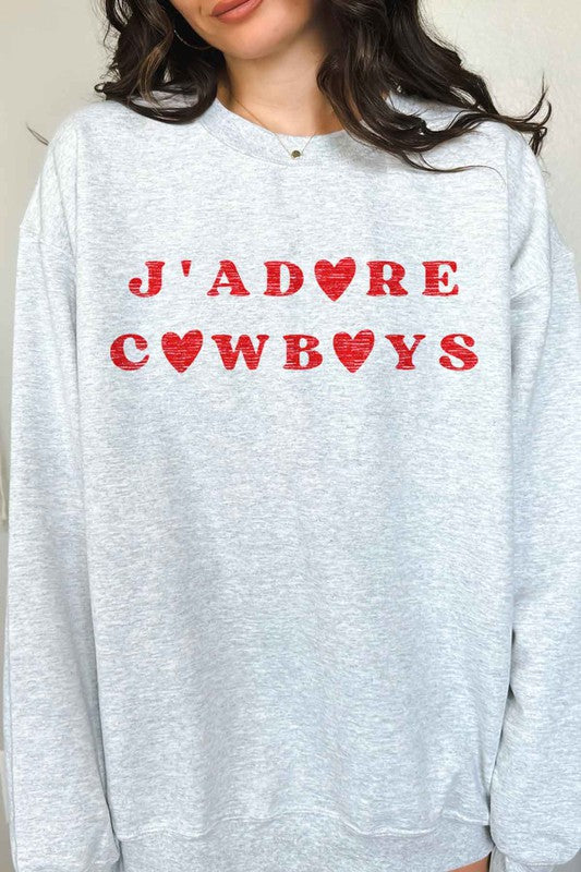 J'Adore Cowboys | Sweatshirt