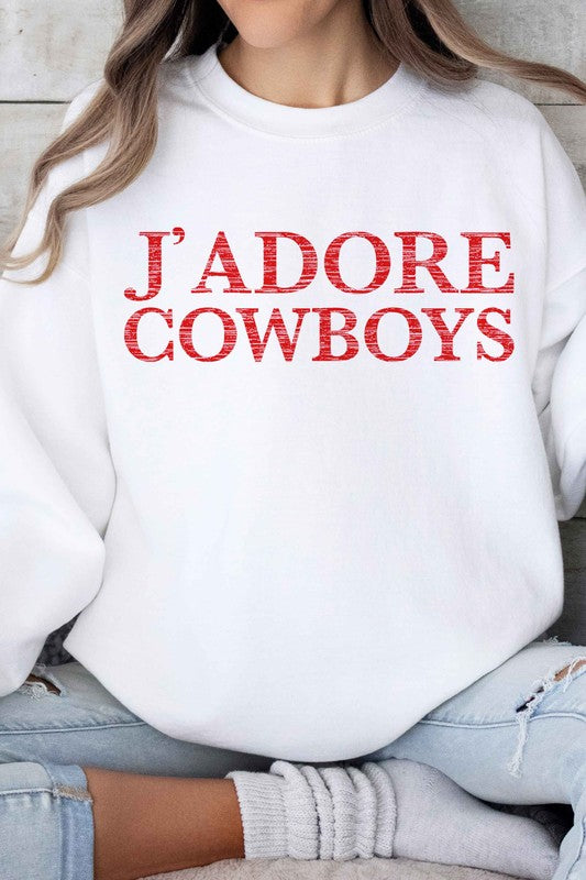 J'Adore Cowboys | Sweatshirt