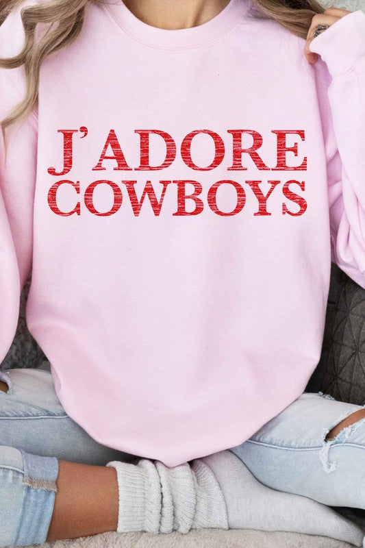 J'Adore Cowboys | Sweatshirt