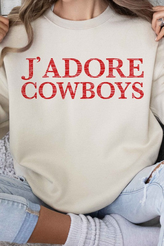 J'Adore Cowboys | Sweatshirt