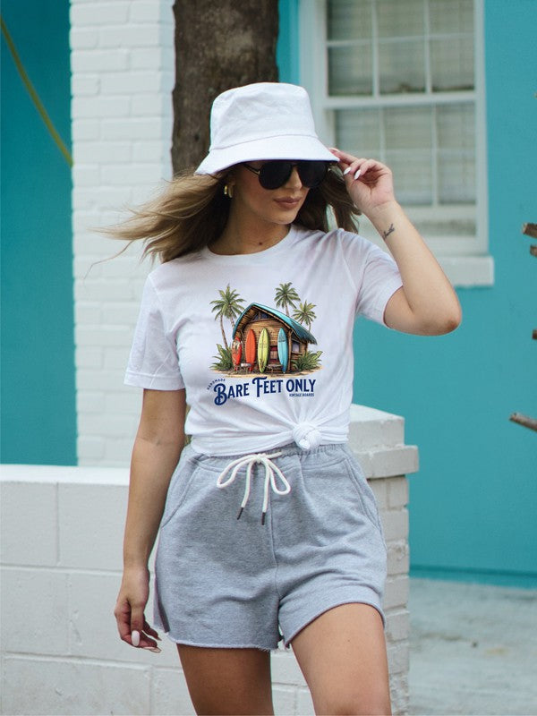 Bare Feet Only | Graphic Tee