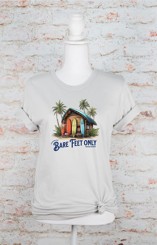 Bare Feet Only | Graphic Tee