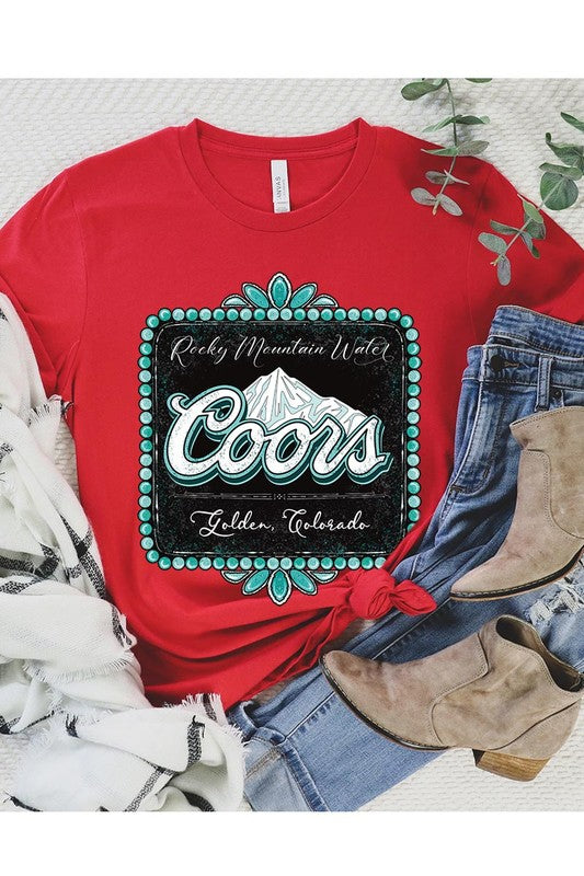Coors Rocky Mountain | Graphic T Shirt