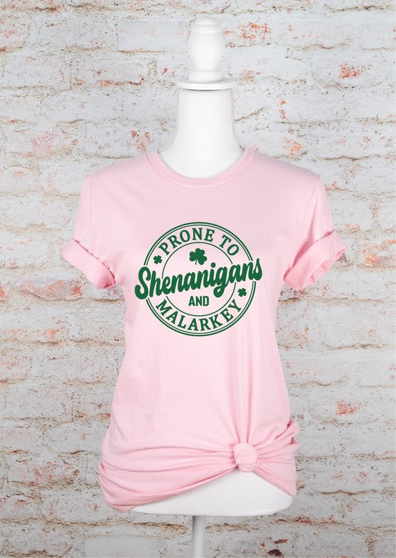 Prone to Shenanigans | Graphic Tee