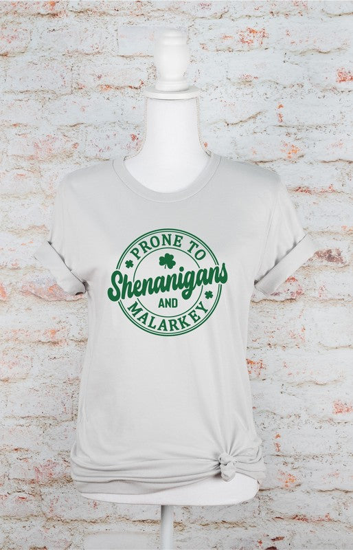 Prone to Shenanigans | Graphic Tee