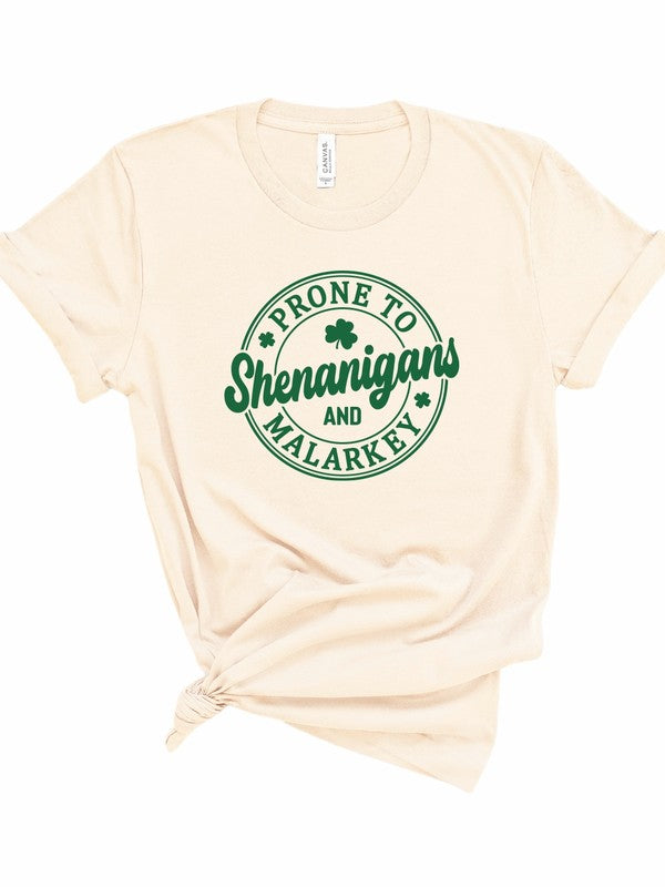 Prone to Shenanigans | Graphic Tee
