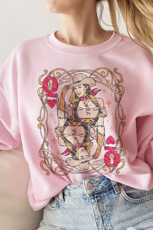 Queen Of Hearts | Sweatshirt
