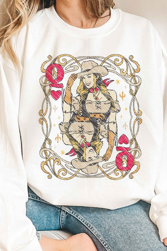 Queen Of Hearts | Sweatshirt