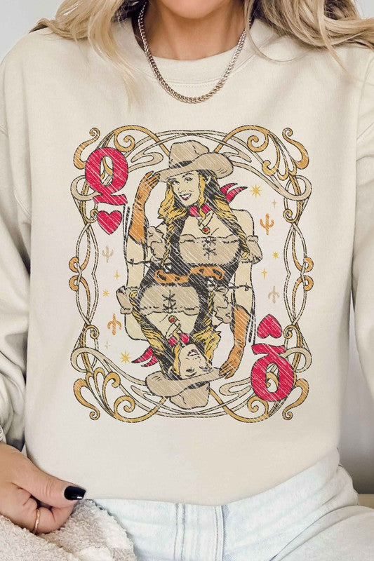 Queen Of Hearts | Sweatshirt