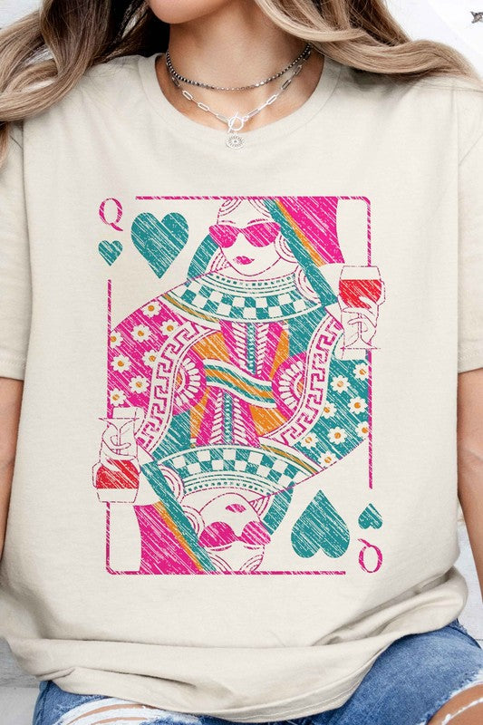 Queen Of Hearts | Graphic Tee