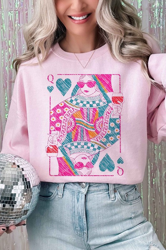 Queen Of Hearts | Sweatshirt