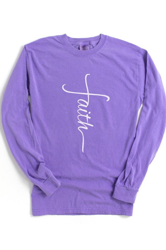 Faith | Long Sleeve Graphic Tee
