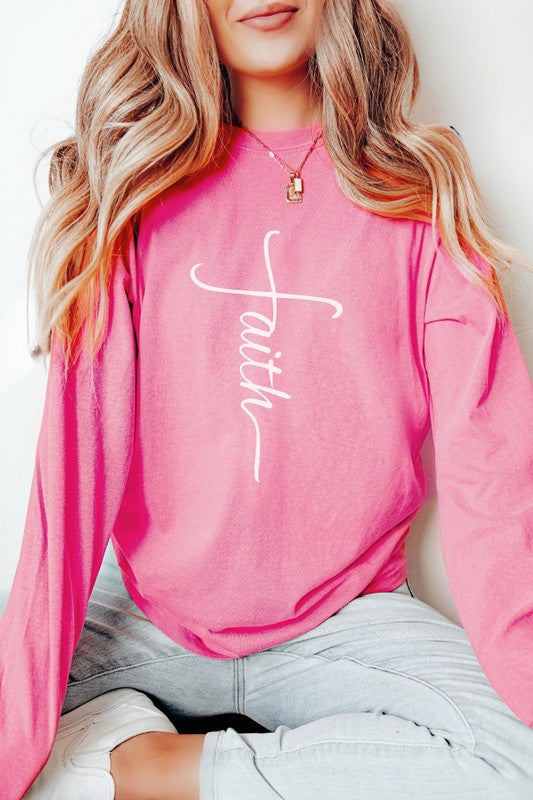Faith | Long Sleeve Graphic Tee