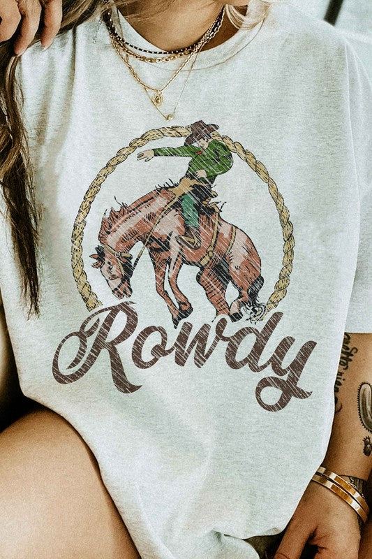 Rowdy Cowboy | Graphic Tee