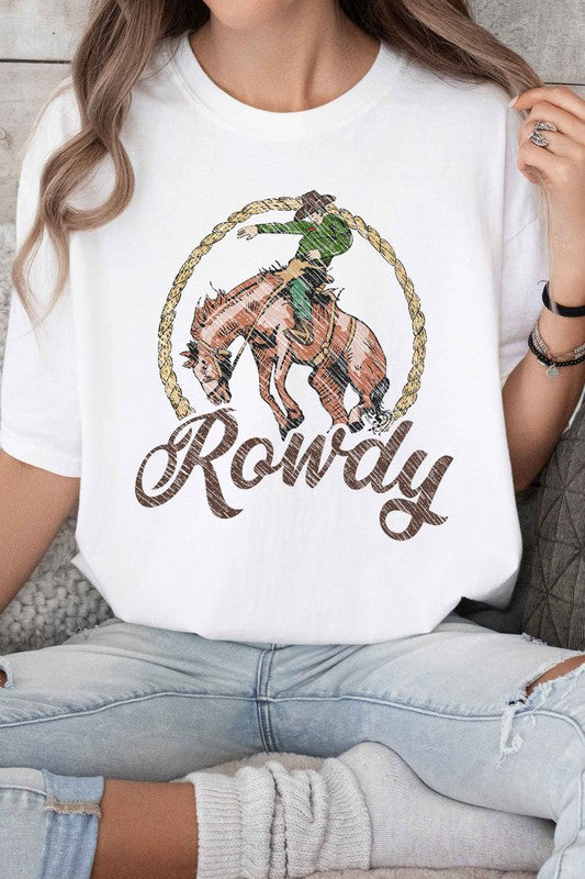 Rowdy Cowboy | Graphic Tee