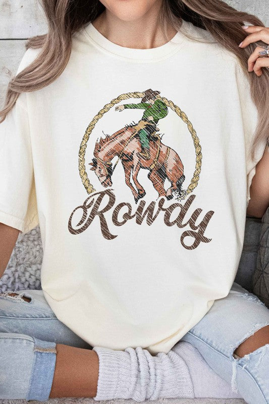 Rowdy Cowboy | Graphic Tee