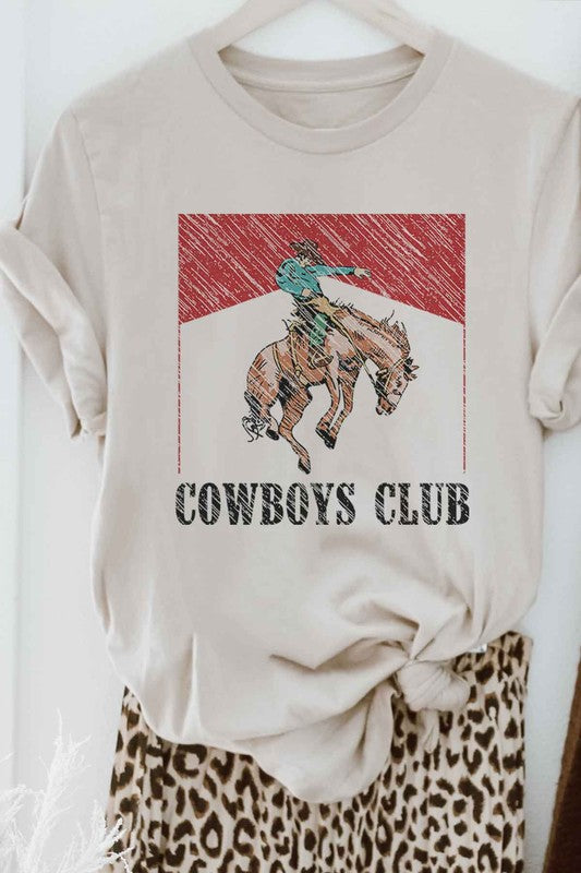 Cowboys Club | Graphic Tee