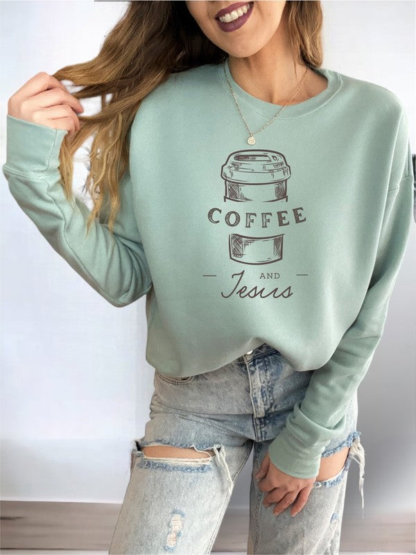 Coffee and Jesus | Sweatshirt