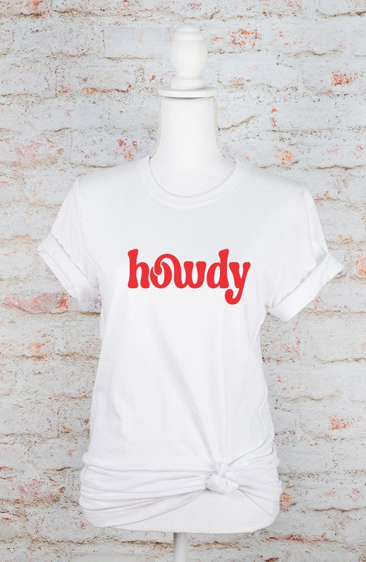 Red Howdy | Graphic Tee