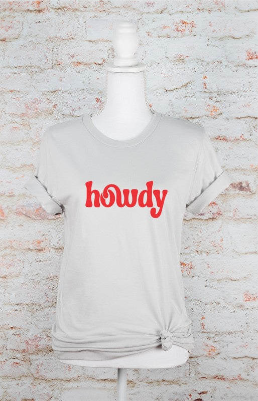 Red Howdy | Graphic Tee