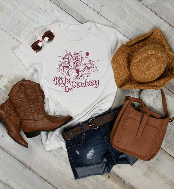 Ride Em Cowboy | Graphic Tee