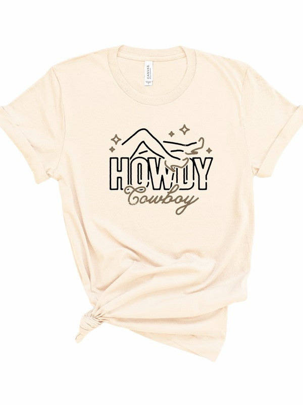 Howdy Cowboy | Graphic Tee